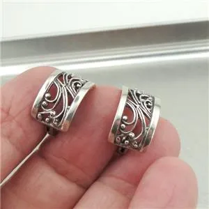 Filigree Ring 925 Sterling Silver 6,7,8,9,10 Modern Handmade Hadar Designers  (S)