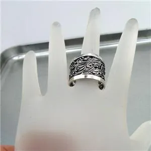 Filigree Ring 925 Sterling Silver 6,7,8,9,10 Modern Handmade Hadar Designers  (S)