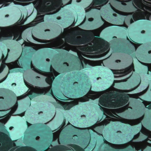 Flat Round Sequin #276 Midnight Green (Metallic)