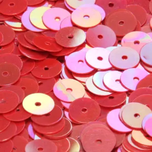 Flat Round Sequin #511 Dark Pink (Opaque Iris)