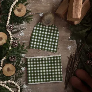 Forest Check Snood
