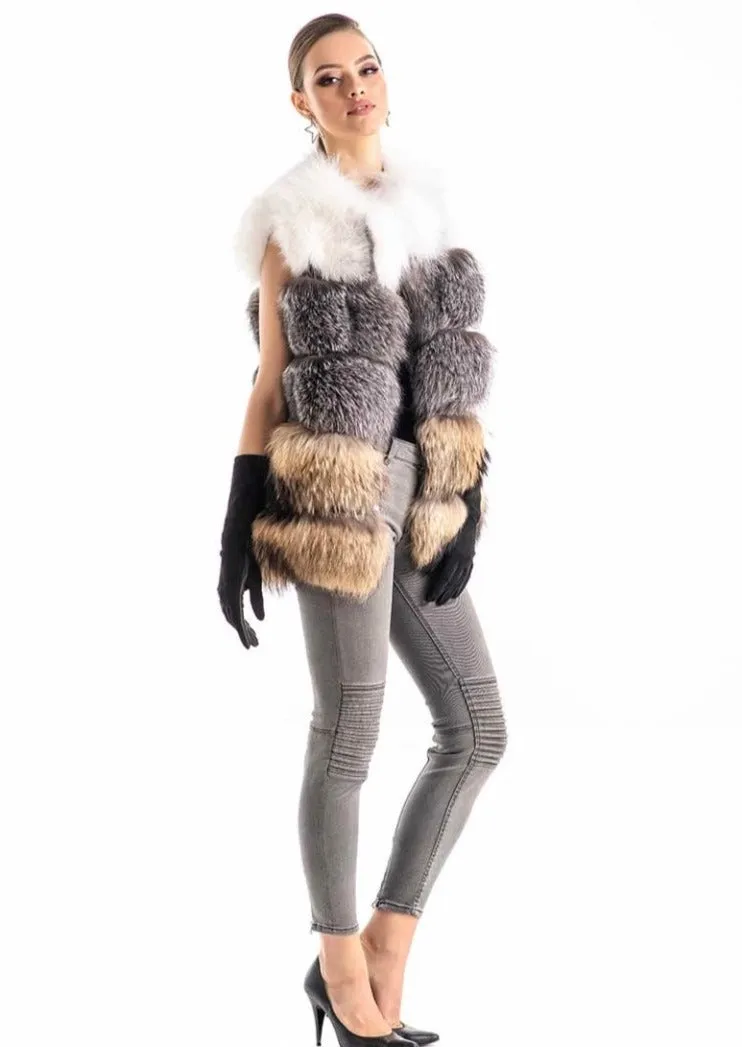 France - Polar Fox & Raccoon Fur