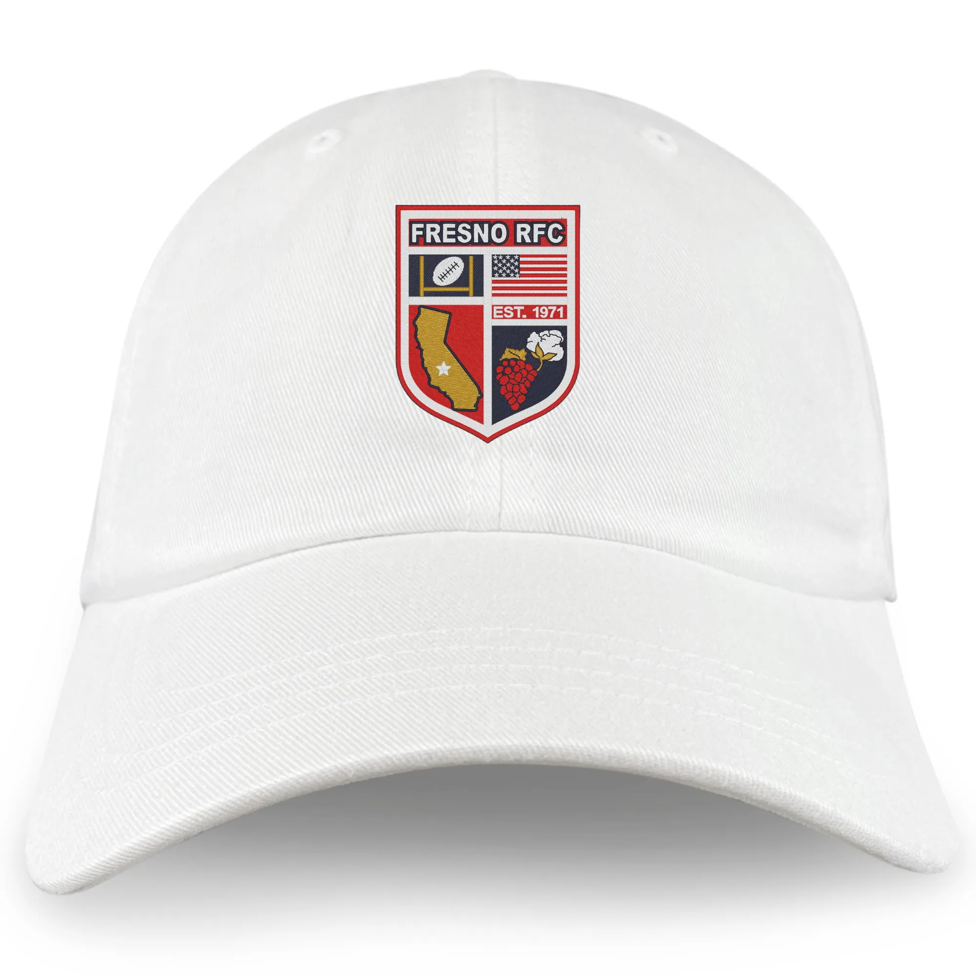 Fresno RFC Adult Low-Profile Cotton Twill Dad Cap