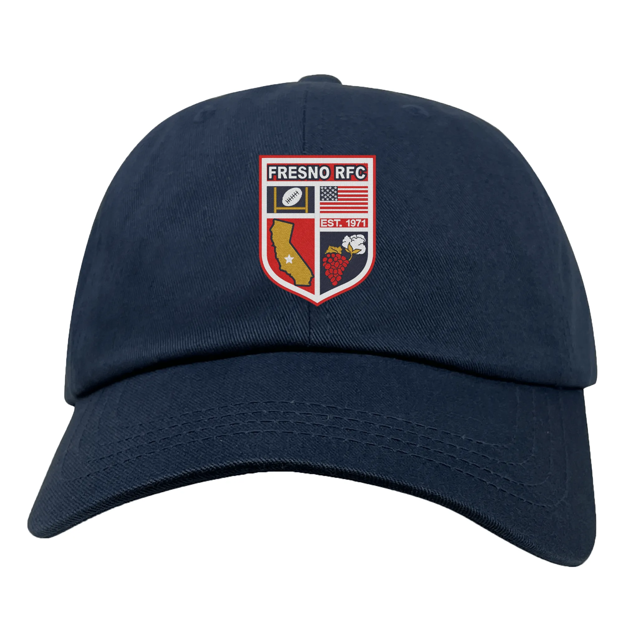 Fresno RFC Adult Low-Profile Cotton Twill Dad Cap