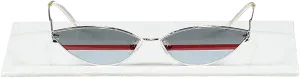 GENTLE MONSTER Metallic Slim Mirror Lens Poxi Sunglasses O
