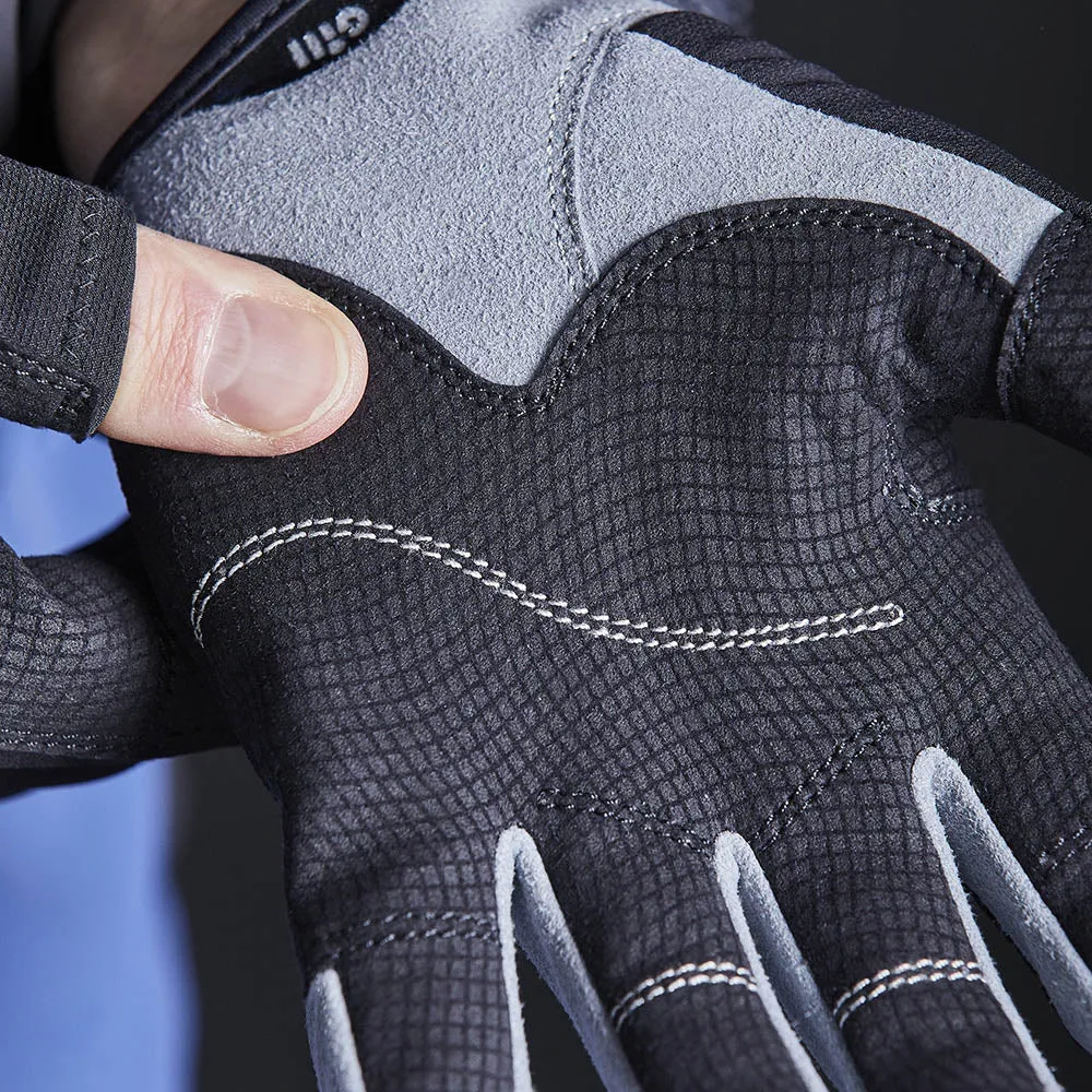Gill Junior Deckhand Gloves Long Finger Black