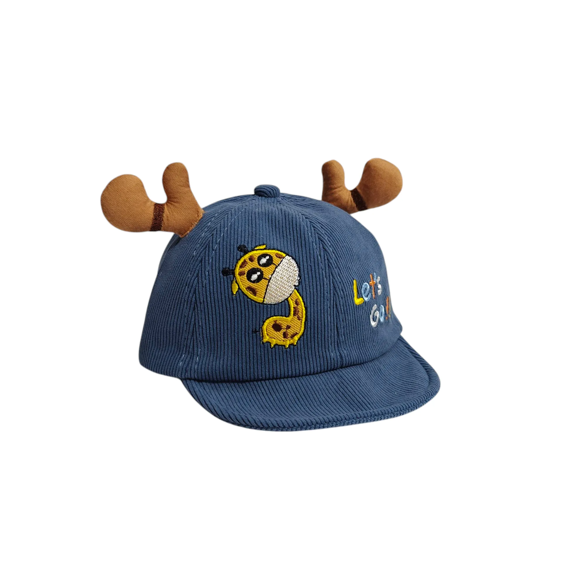 GIRAFFE PATCH CORDUROY CAP