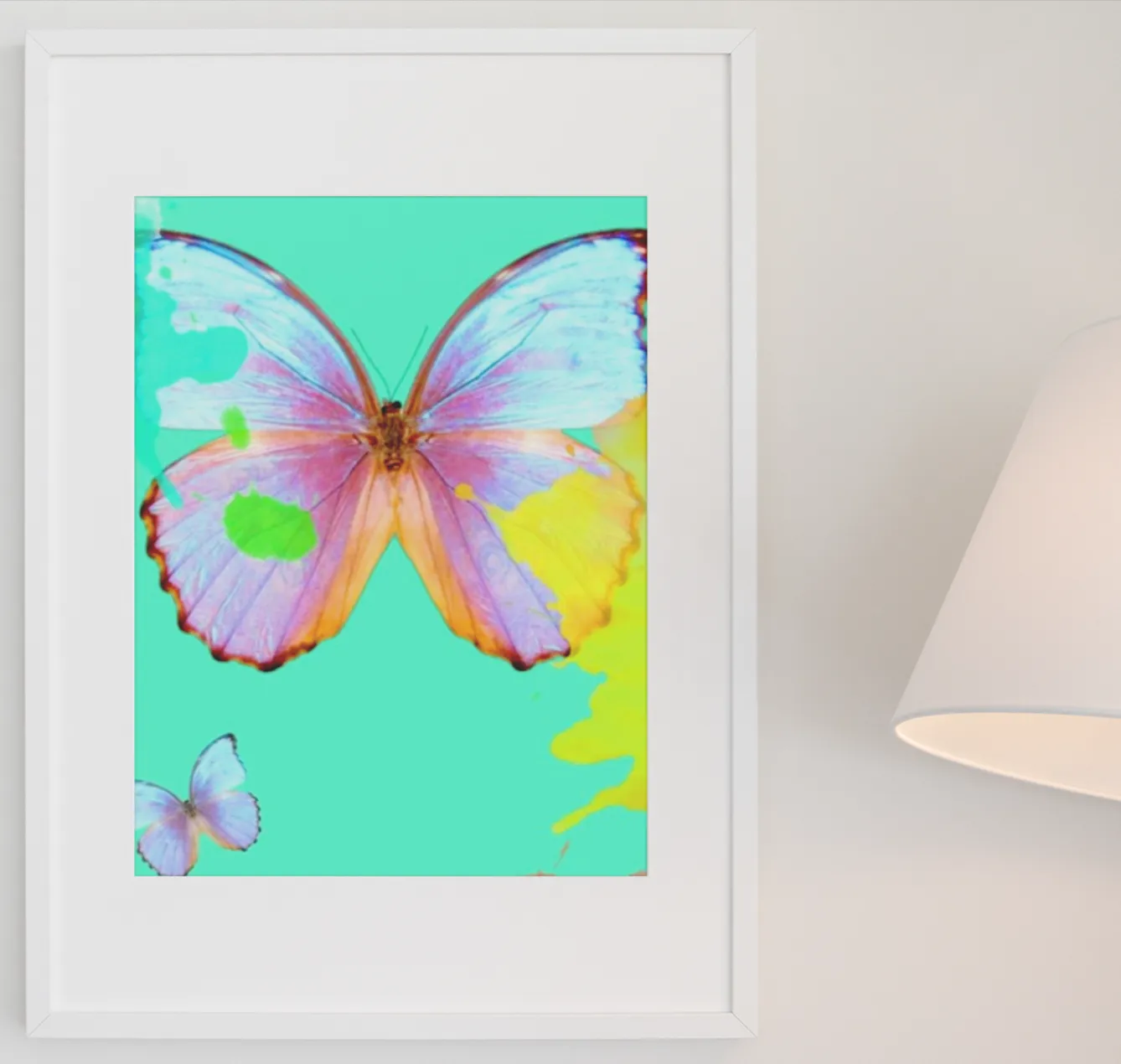 Giving Me Butterflies Framed Print