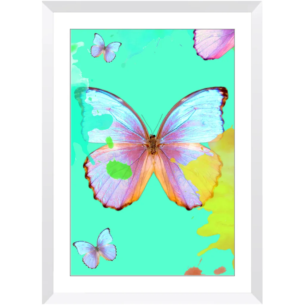 Giving Me Butterflies Framed Print