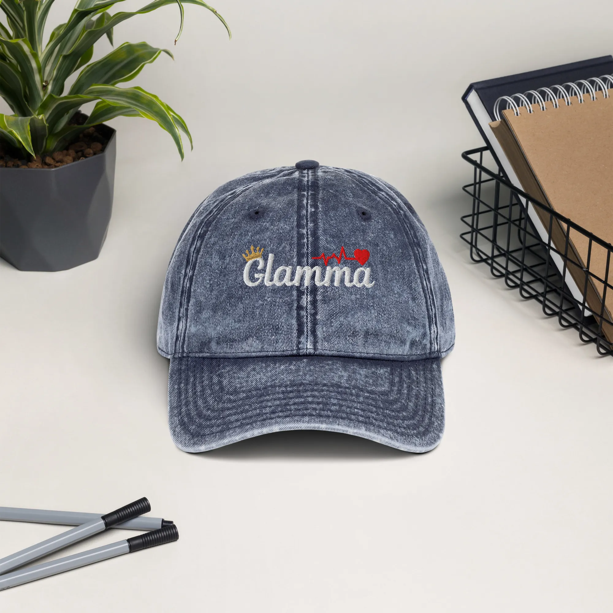 Glamma - Vintage Cotton Twill Cap