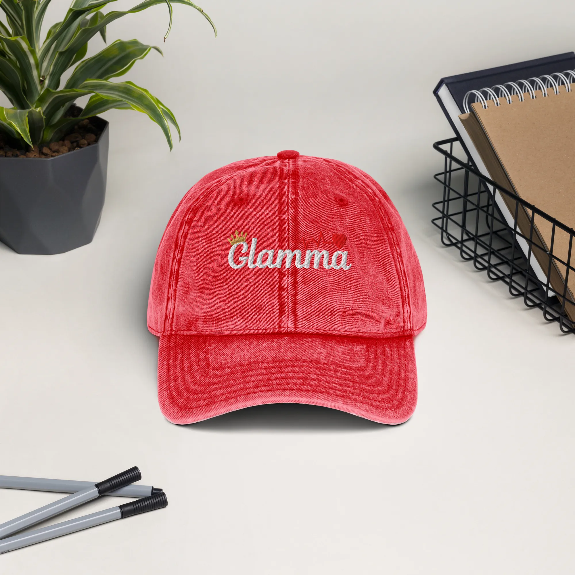 Glamma - Vintage Cotton Twill Cap