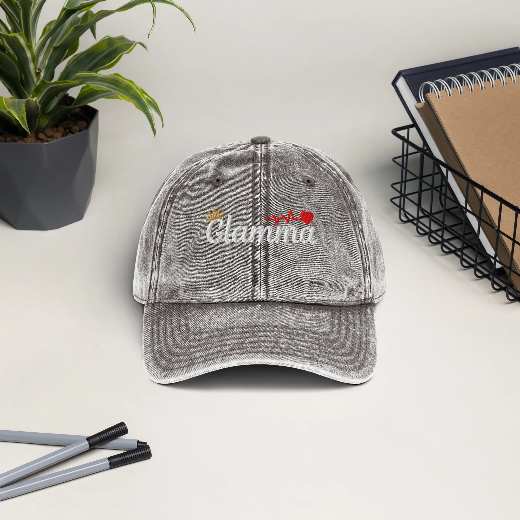 Glamma - Vintage Cotton Twill Cap