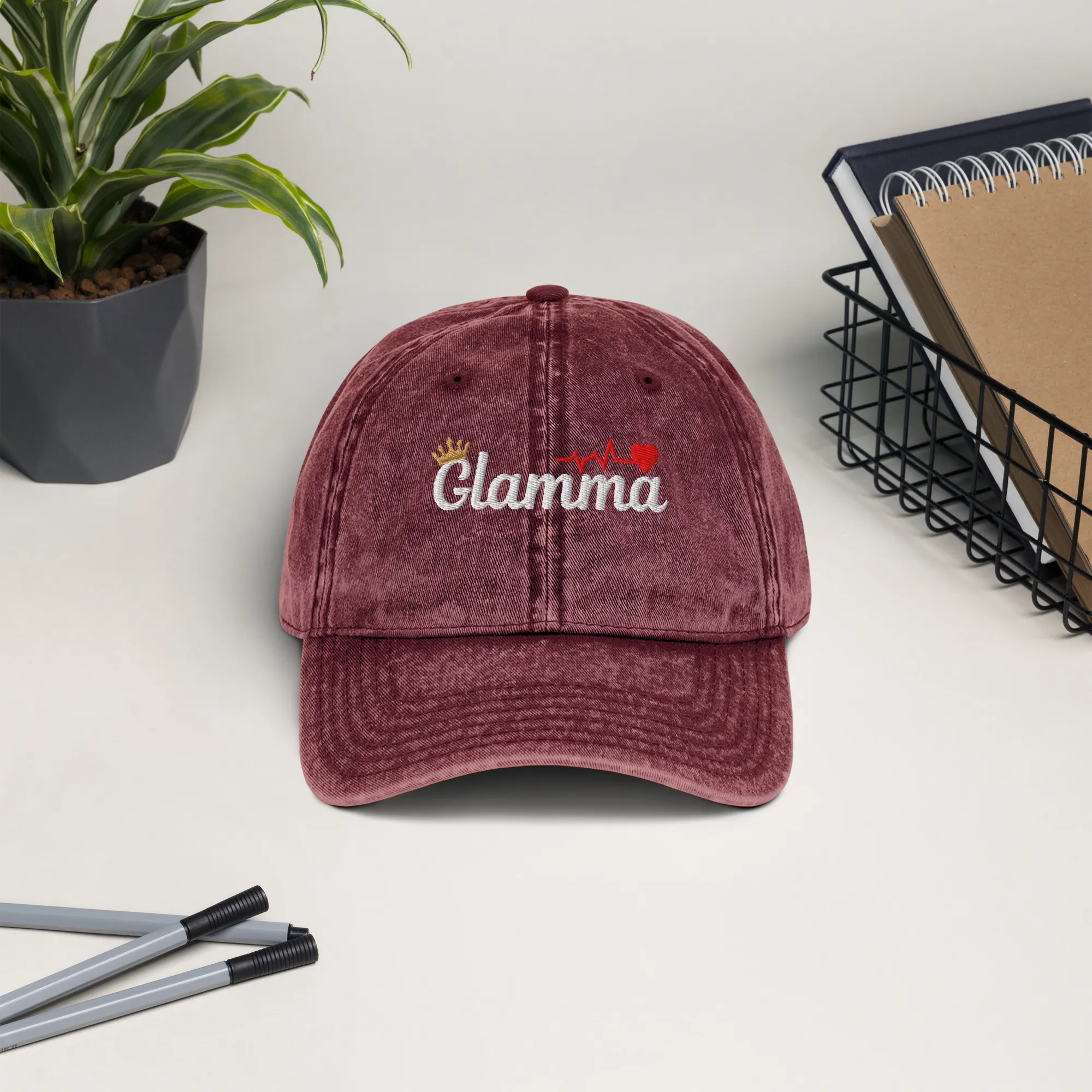 Glamma - Vintage Cotton Twill Cap
