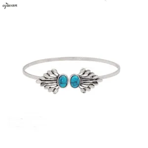 Gypsy Bracelet Vintage pulseiras Open Cuff Bracelet Femmes Boho Bracelets & Bangles Indian Native American Jewelry Navajo