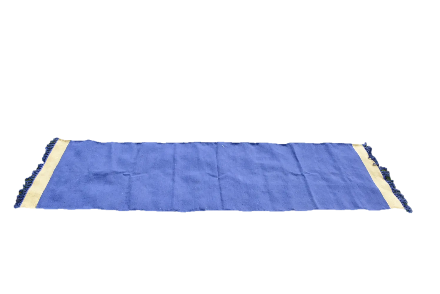 Handwoven Cotton Floor Yoga  Rug