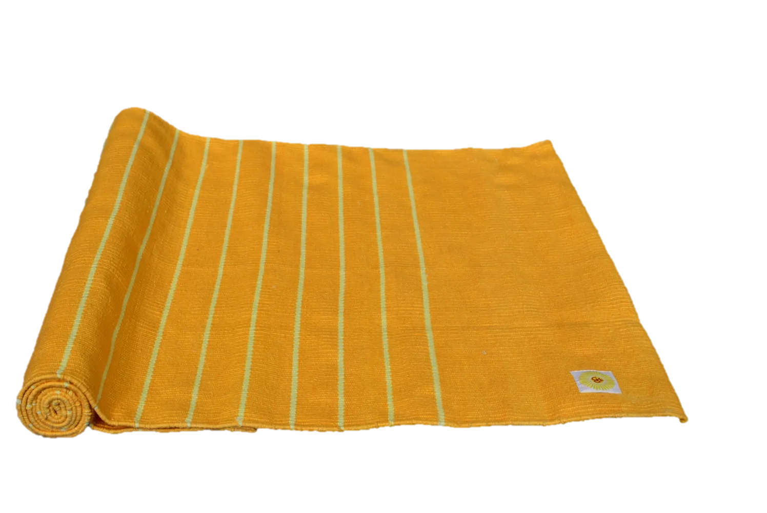 Handwoven Cotton Floor Yoga  Rug