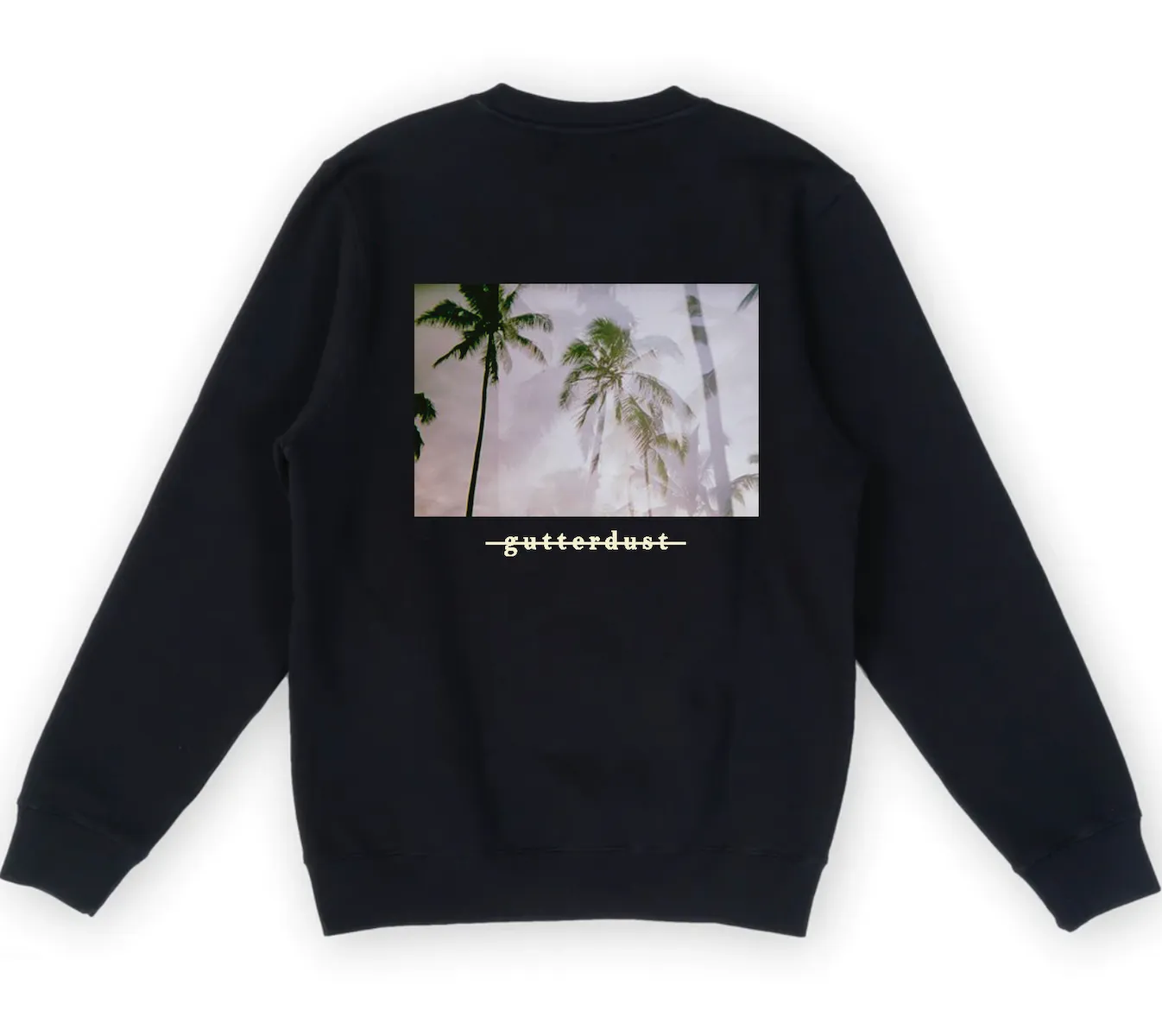 Haven Surf x Gutterdust - Green Eyes Sweat - Black