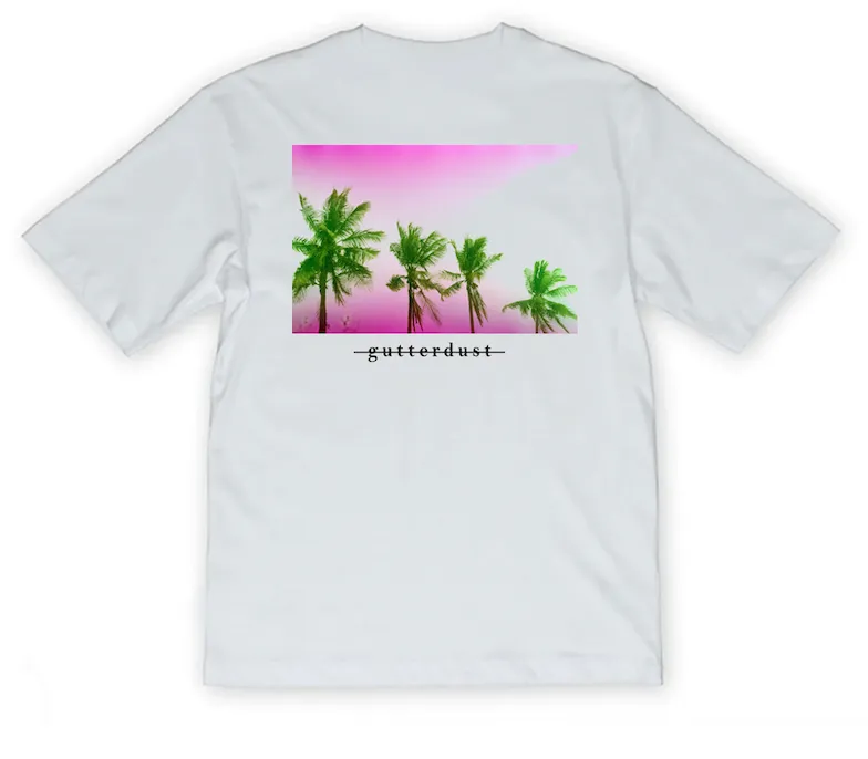 Haven Surf x Gutterdust - Solar Flames Tee Shirt - White