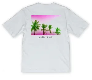 Haven Surf x Gutterdust - Solar Flames Tee Shirt - White