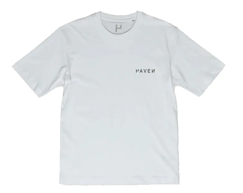 Haven Surf x Gutterdust - Solar Flames Tee Shirt - White