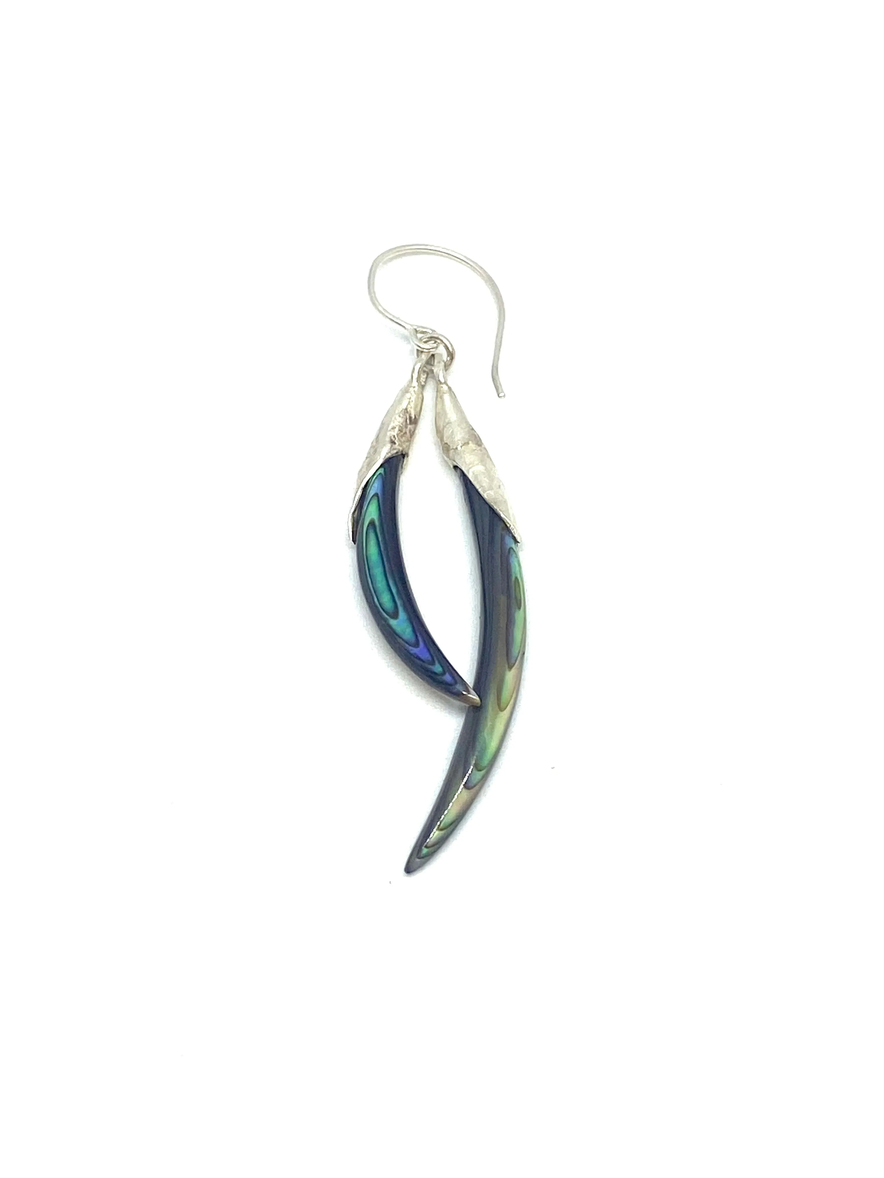 Heather Benjamin Single 2 Play Paua Shell Drop Earring