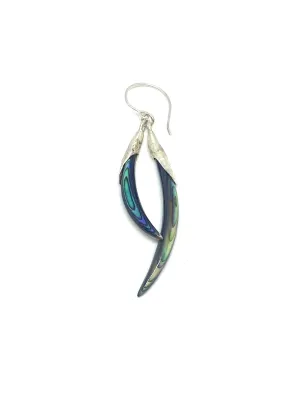 Heather Benjamin Single 2 Play Paua Shell Drop Earring