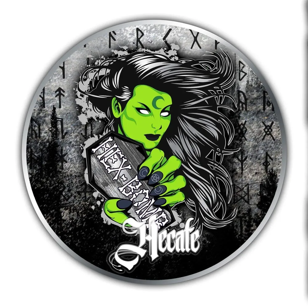 Hecate Luxury True Silver Metallic Bath Bomb with Single Use Soap