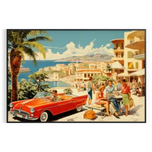 Hollydays Travel Poster Print