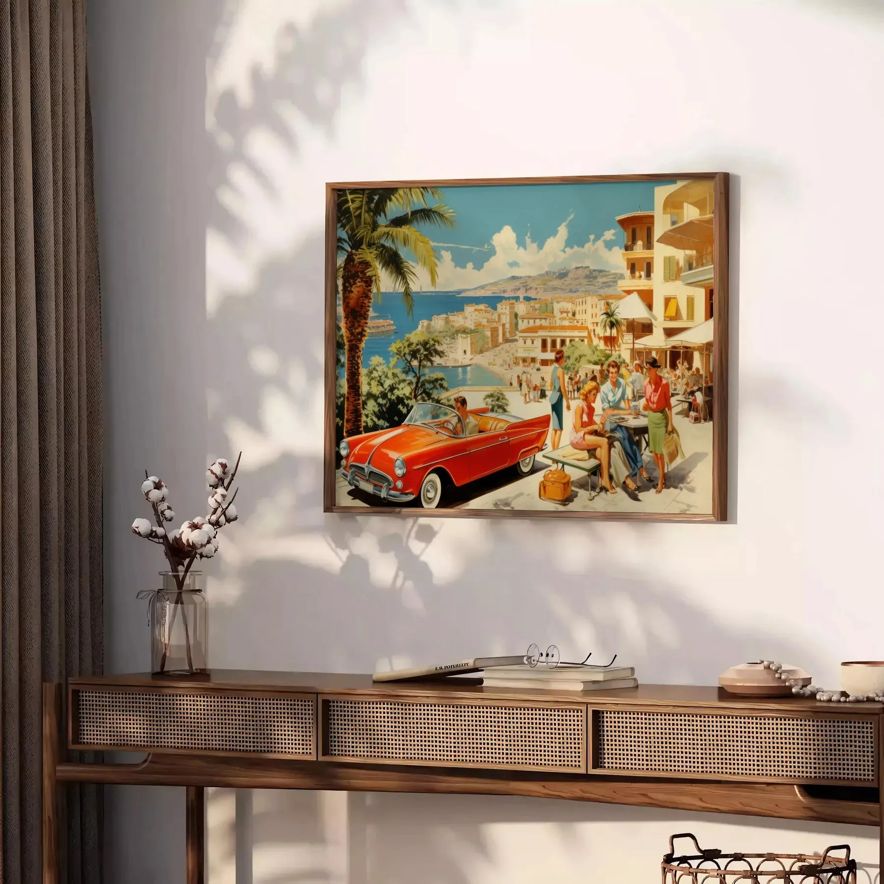 Hollydays Travel Poster Print