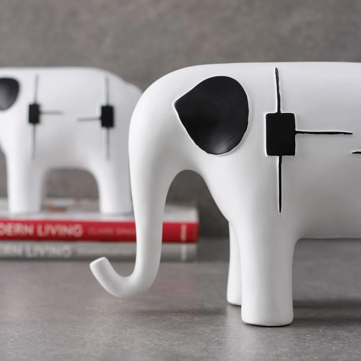 Home Artisan Elmer Elephant Sculpture - Large