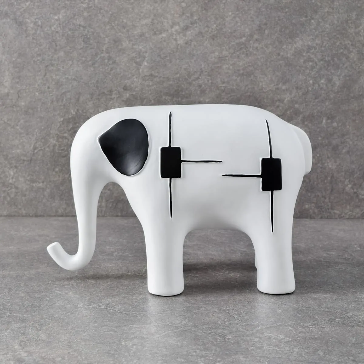 Home Artisan Elmer Elephant Sculpture - Large