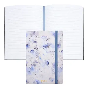 HUGO BOSS HNH418WL - Notebook A5 Tie-dye Flower Violet Lined