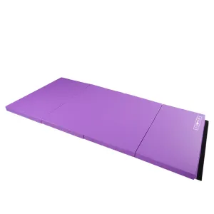 I Love Gymnastics Foldable Gymnastics Mat Purple | 50mm