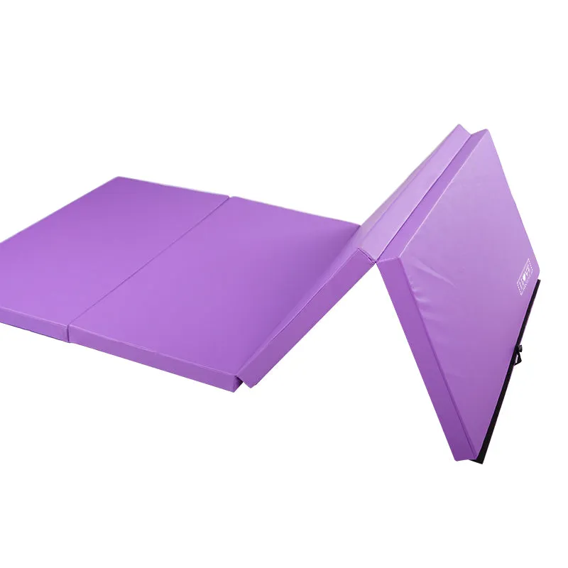 I Love Gymnastics Foldable Gymnastics Mat Purple | 50mm