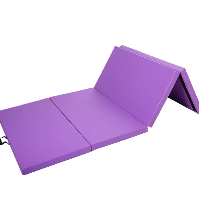I Love Gymnastics Foldable Gymnastics Mat Purple | 50mm