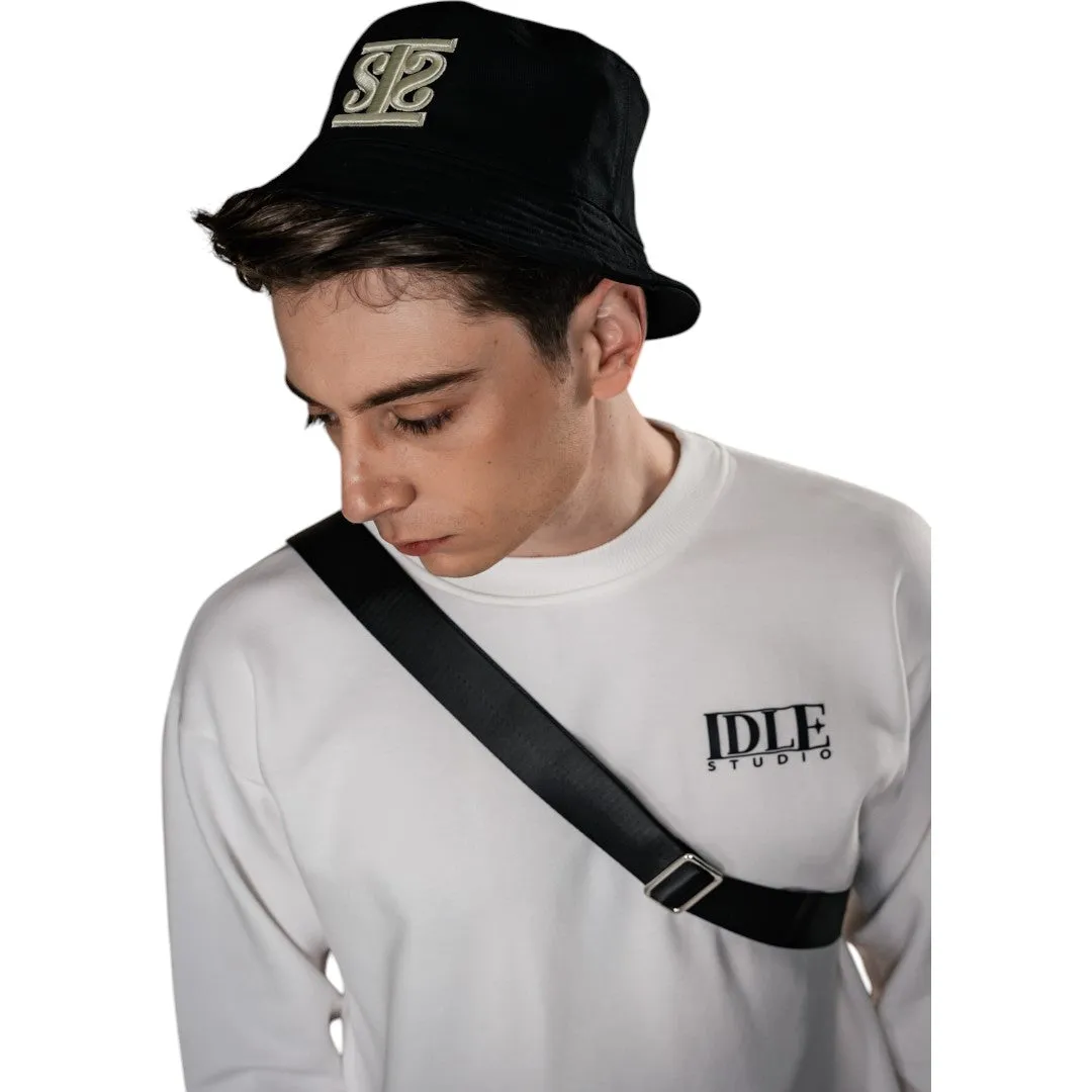 Idle Signature Bucket Hat - Black