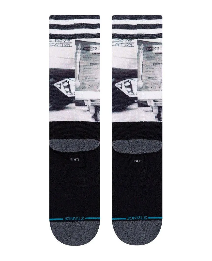 ILL Communications Crew Socks Black