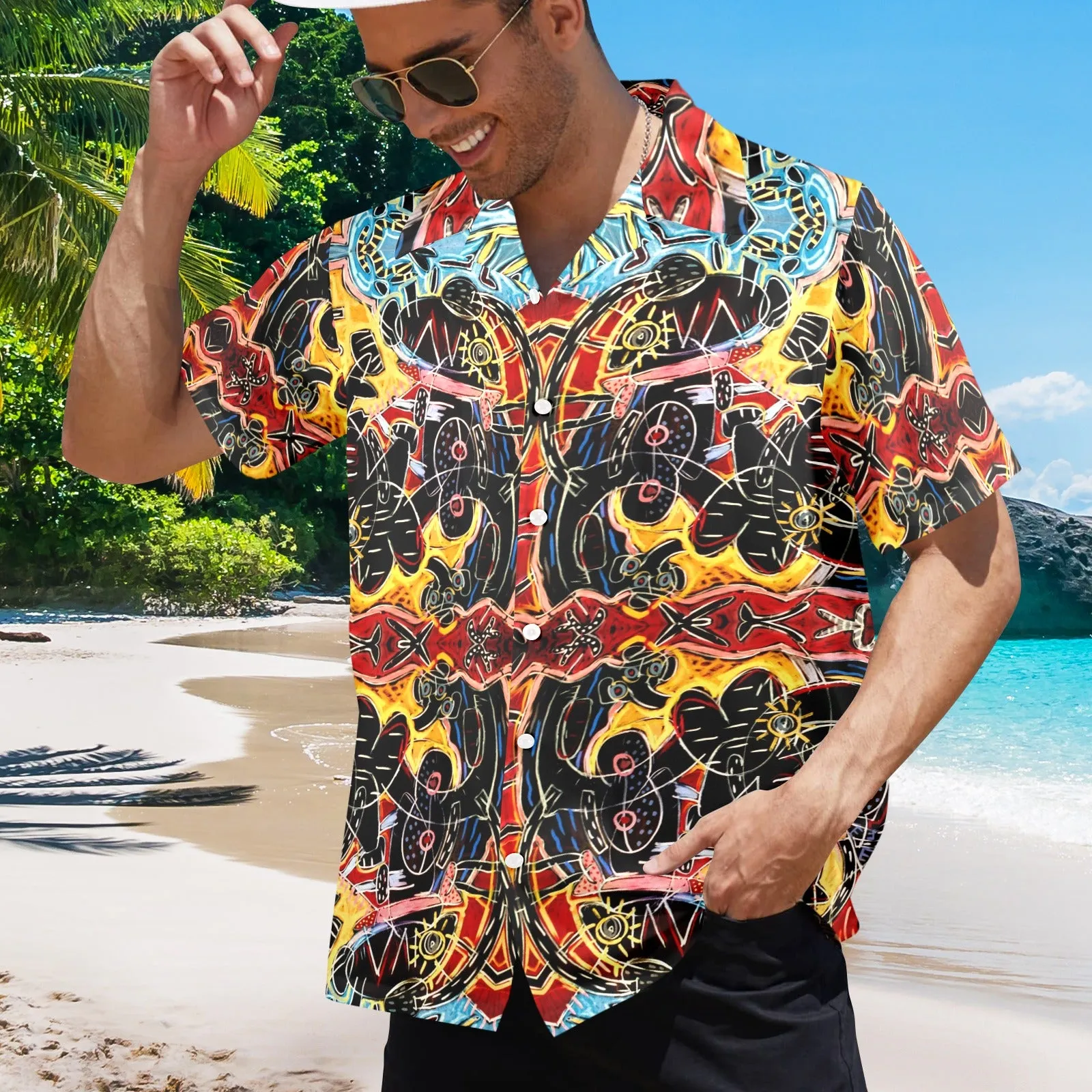 Indian Miniature Men's Hawaiian Shirt