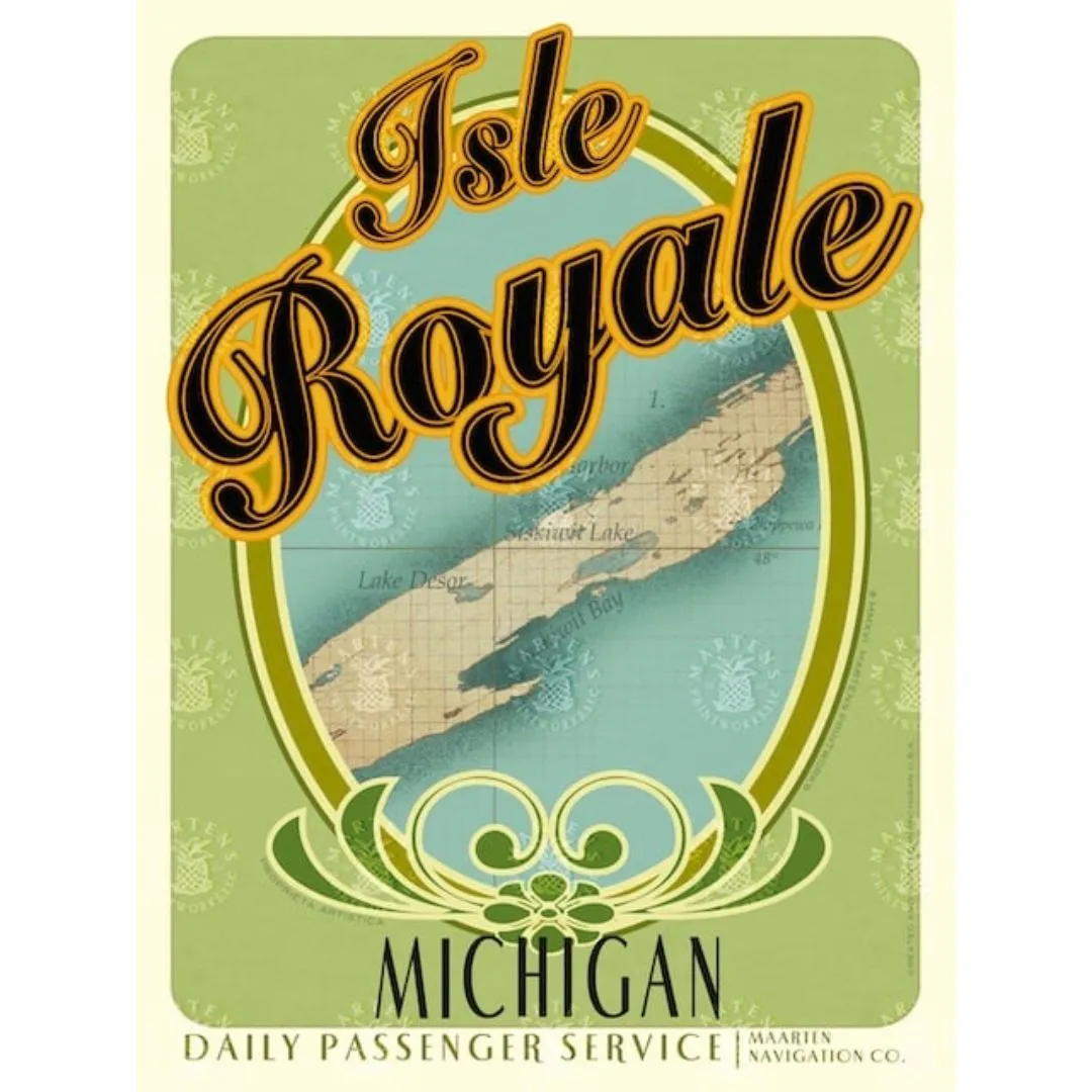 Isle Royale Print No. [004]