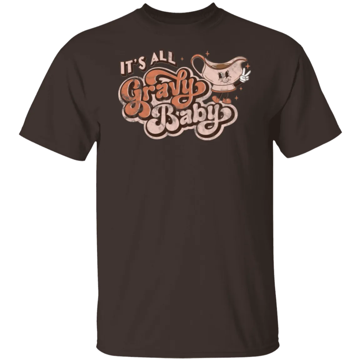 It’s All Gravy, Baby Gildan T-Shirt – Fun and Playful Thanksgiving Vibes!