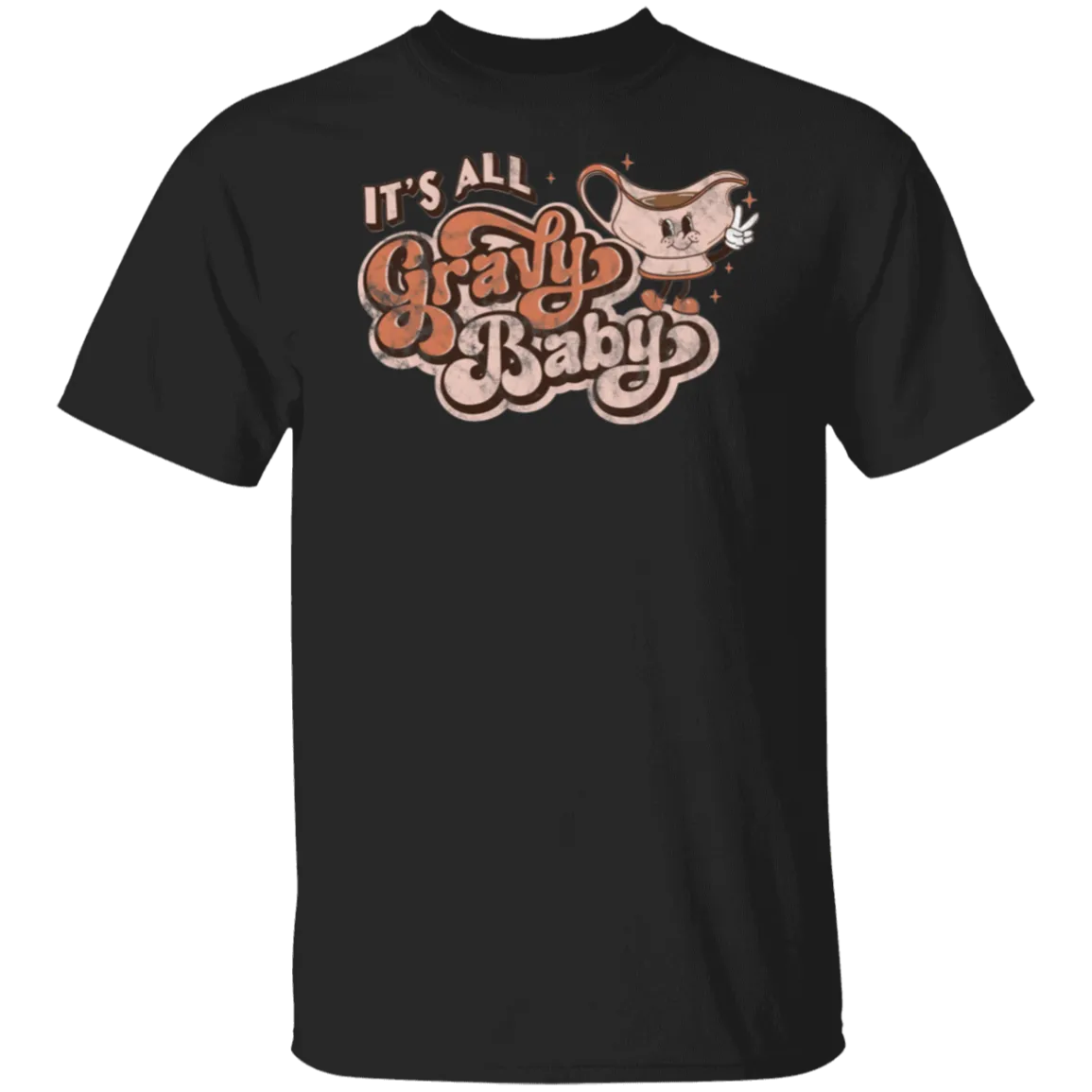 It’s All Gravy, Baby Gildan T-Shirt – Fun and Playful Thanksgiving Vibes!