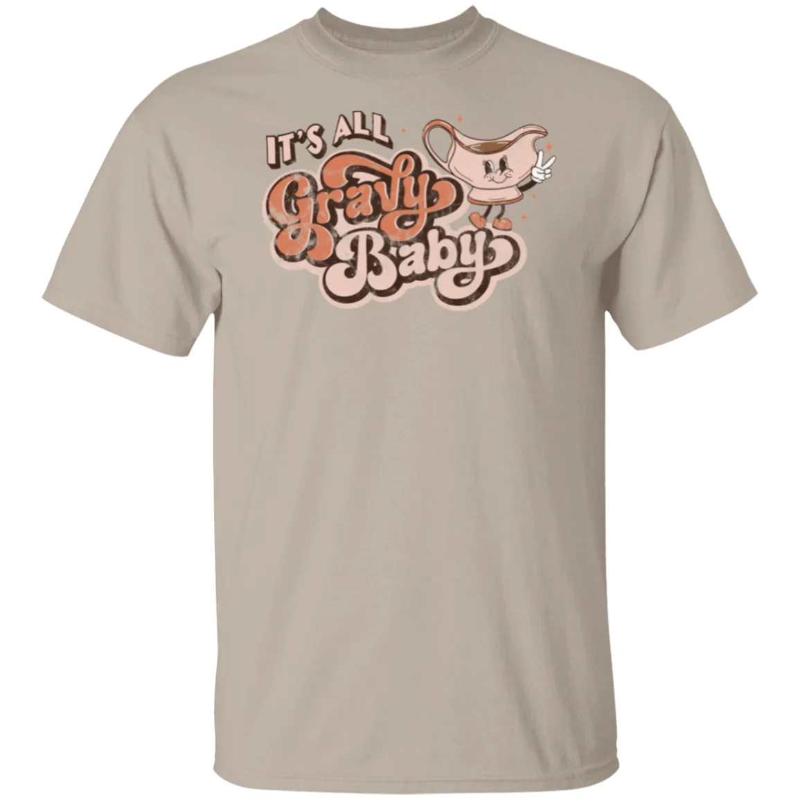 It’s All Gravy, Baby Gildan T-Shirt – Fun and Playful Thanksgiving Vibes!