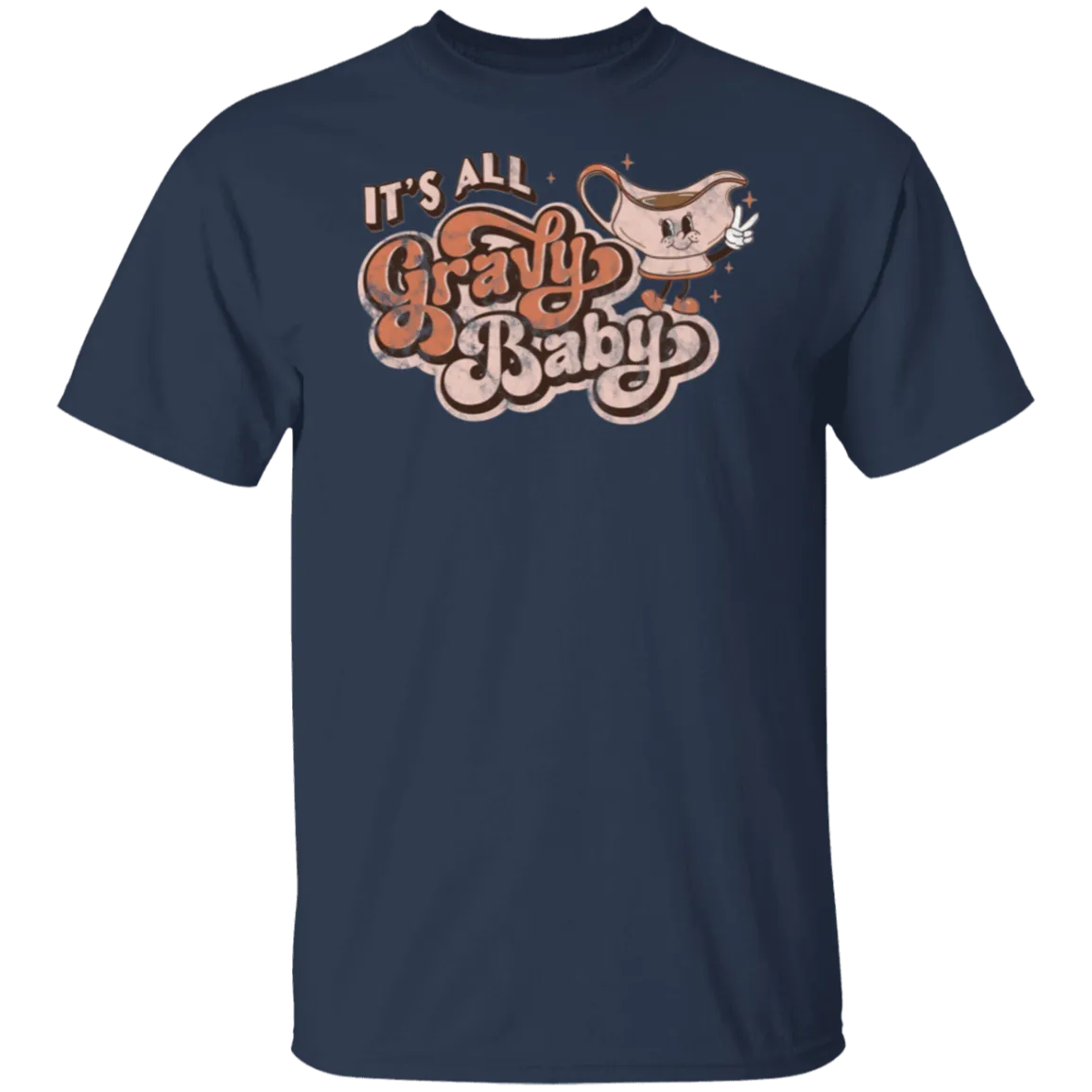 It’s All Gravy, Baby Gildan T-Shirt – Fun and Playful Thanksgiving Vibes!