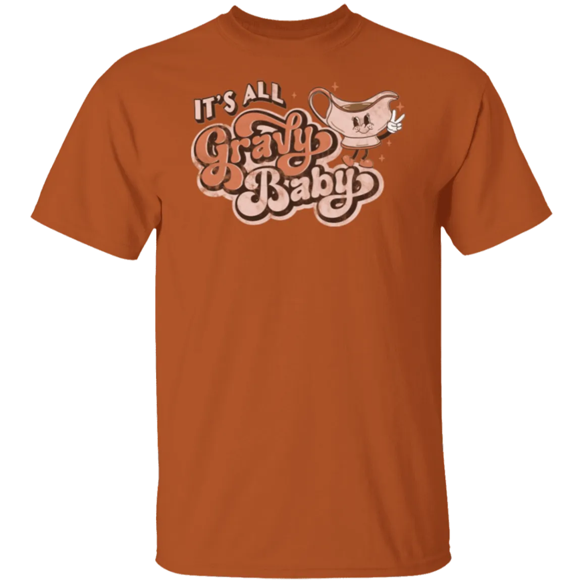 It’s All Gravy, Baby Gildan T-Shirt – Fun and Playful Thanksgiving Vibes!