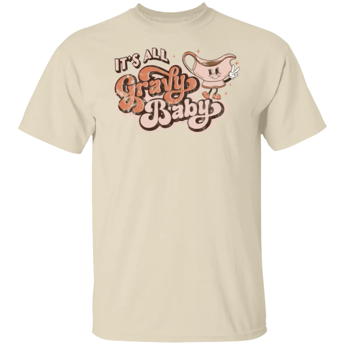 It’s All Gravy, Baby Gildan T-Shirt – Fun and Playful Thanksgiving Vibes!