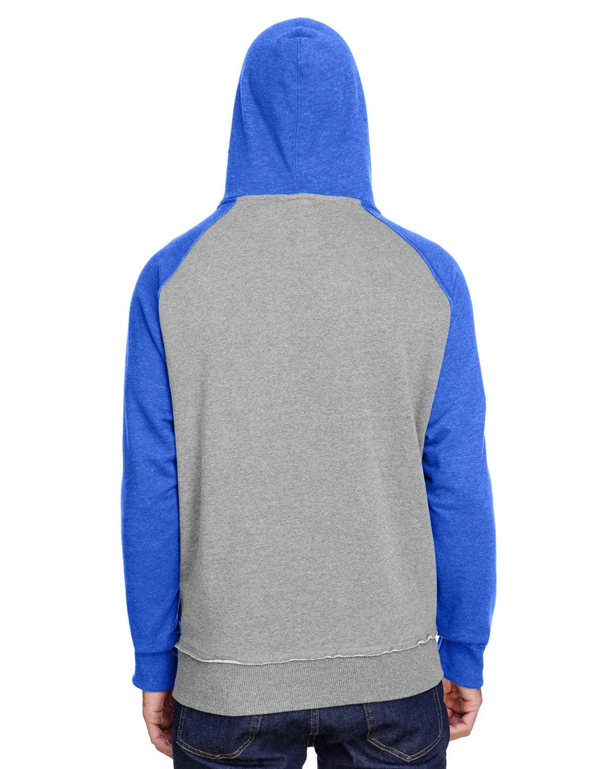 J America Adult Vintage Heather Pullover Hooded Sweatshirt
