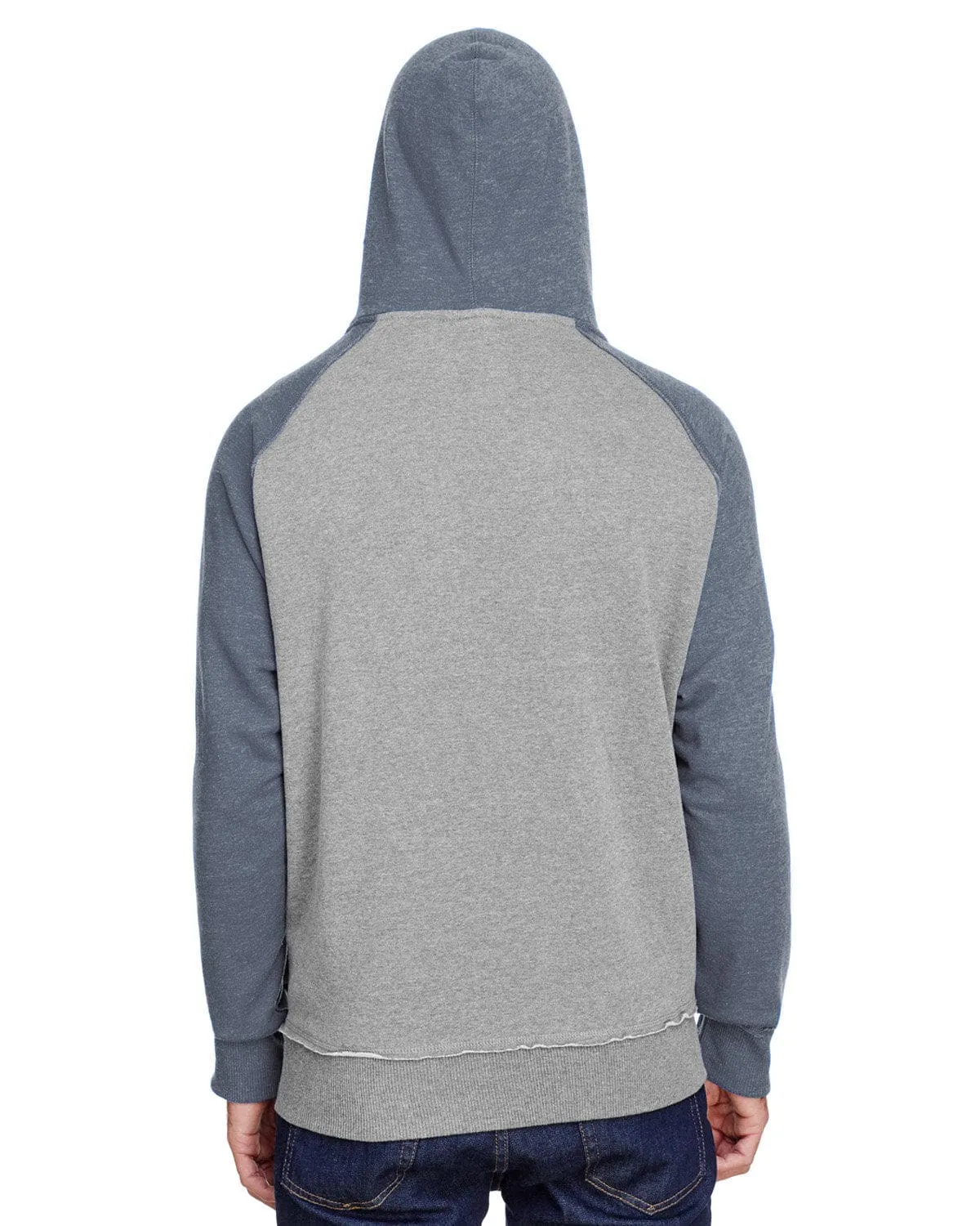 J America Adult Vintage Heather Pullover Hooded Sweatshirt