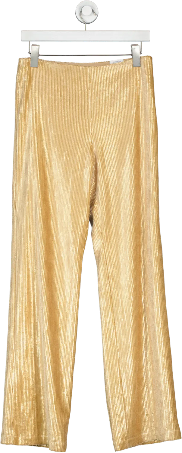 J McLaughlin Metallic Sequin trousers UK S