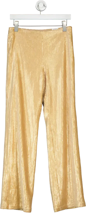 J McLaughlin Metallic Sequin trousers UK S