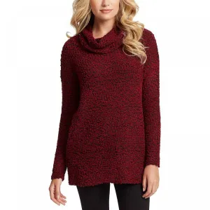 Jessica Simpson Women's Nava Cowl Neck Bumpy Knit Sweater